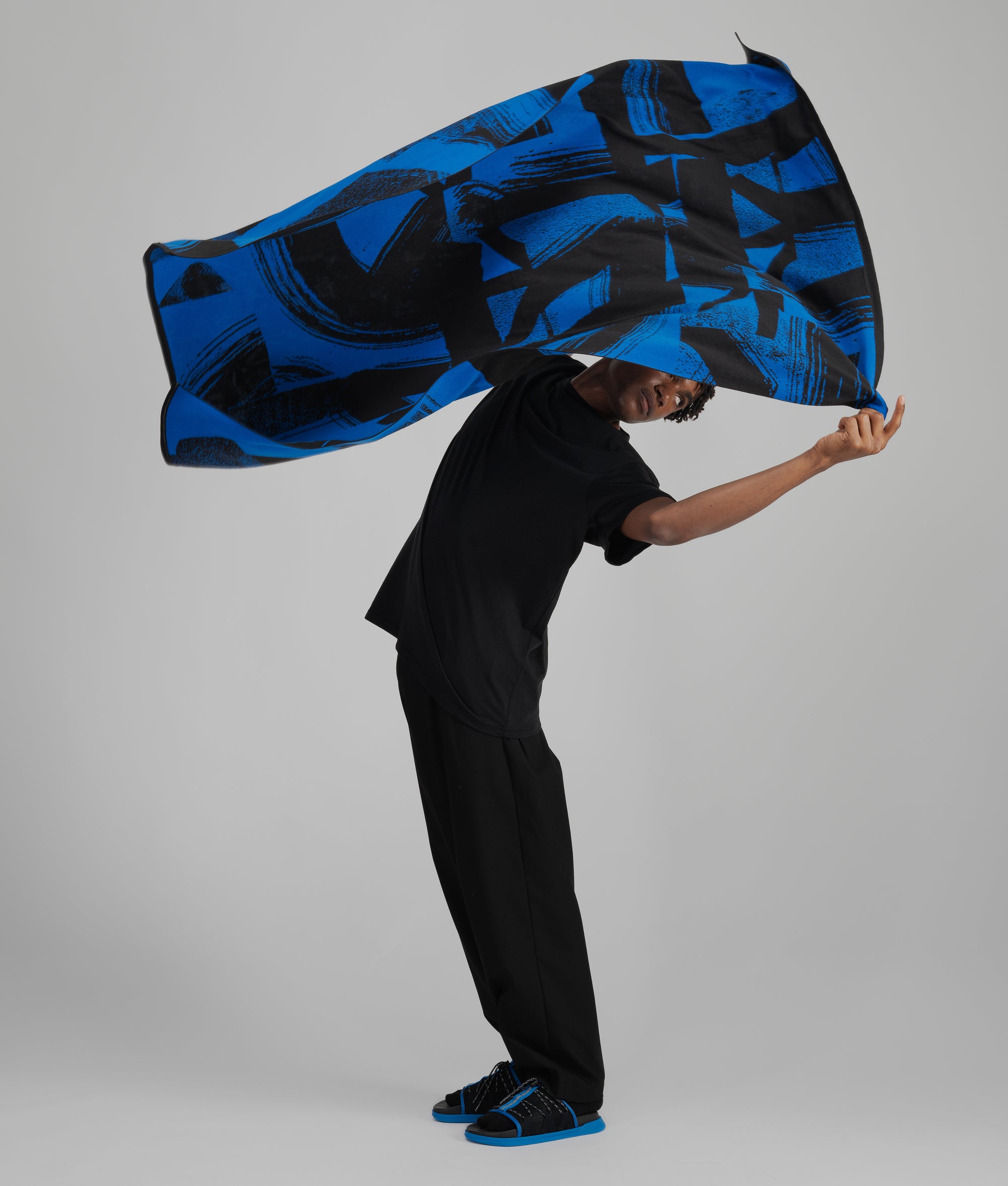 Manta Azul Royal