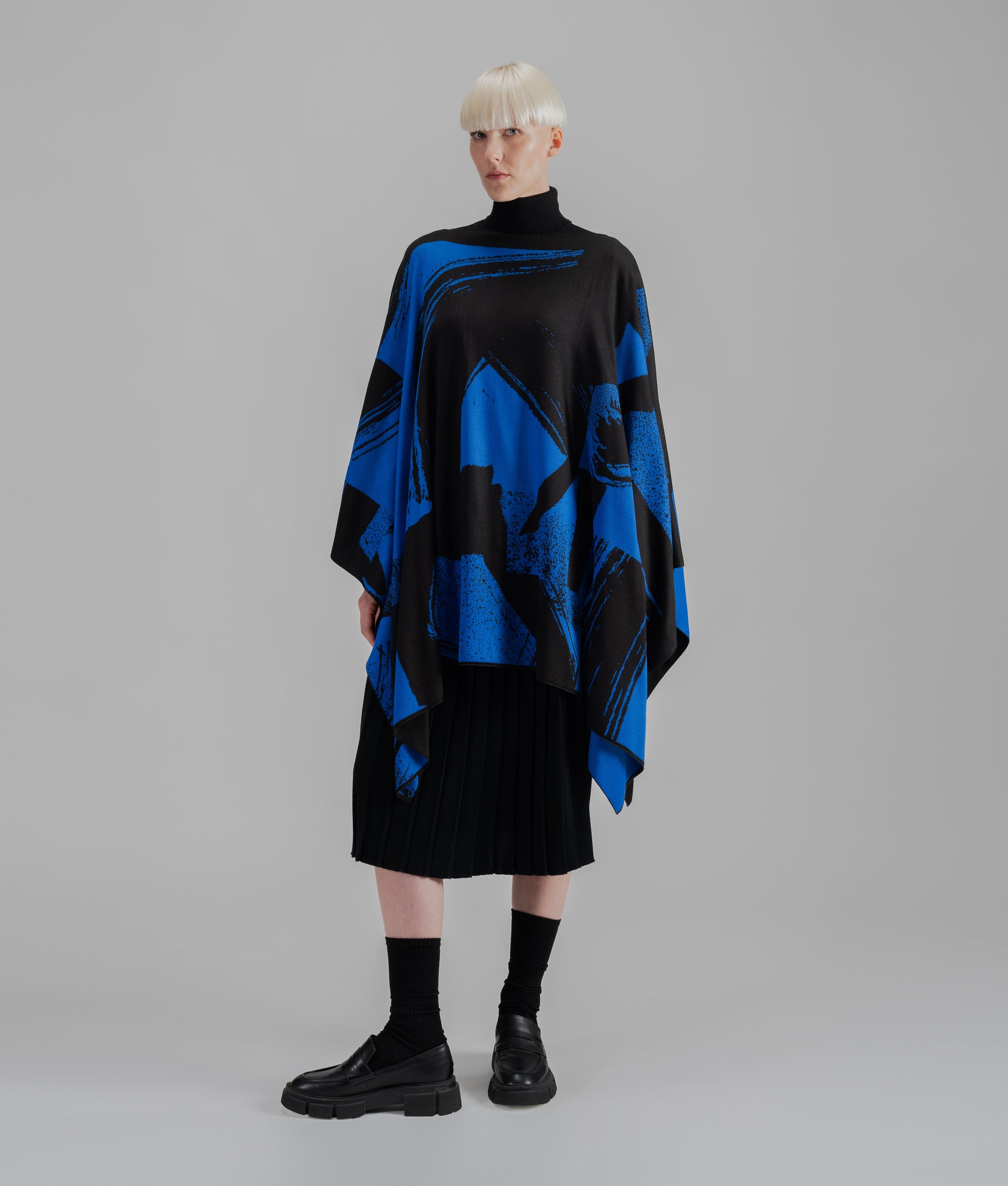Poncho Azul Royal