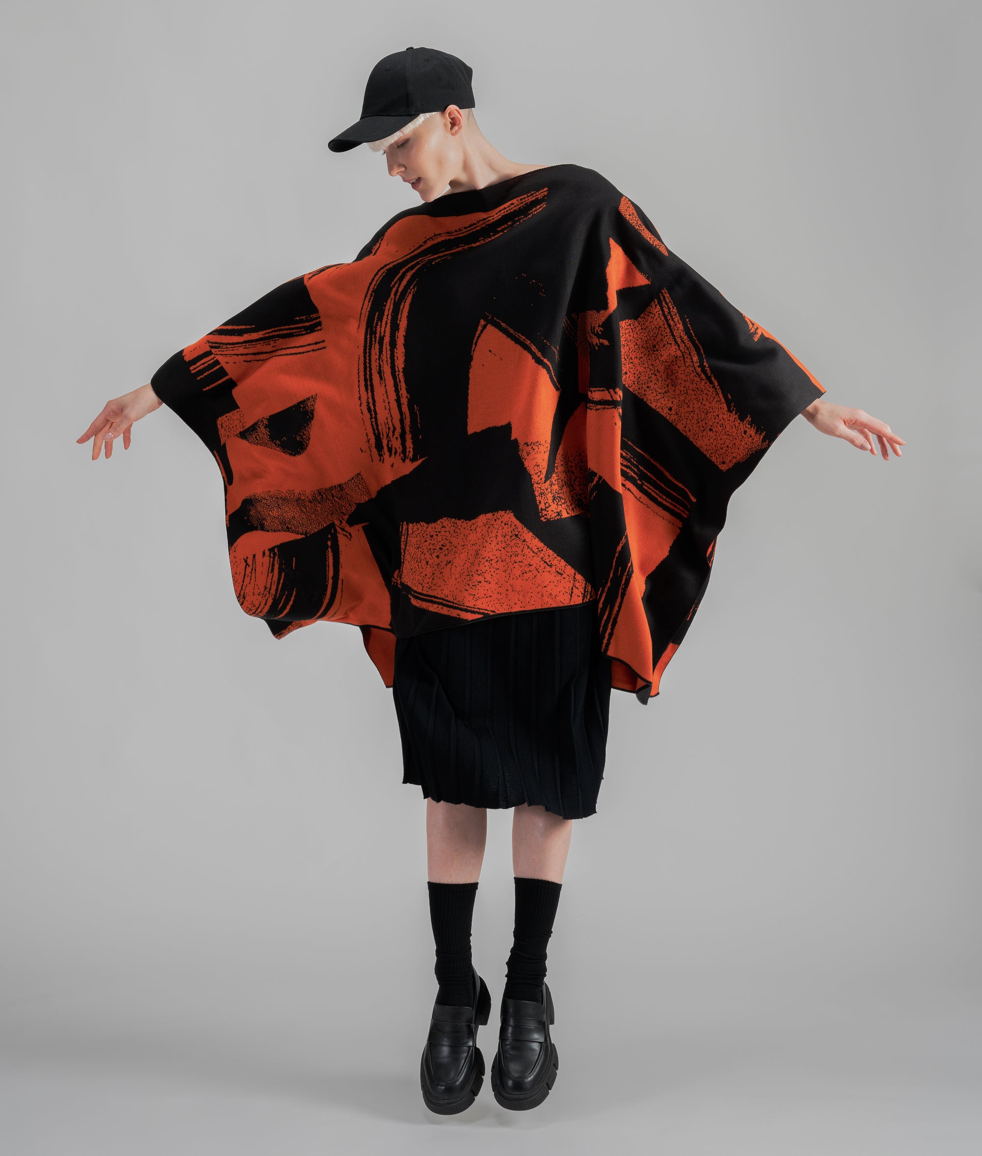 Poncho Tangerina