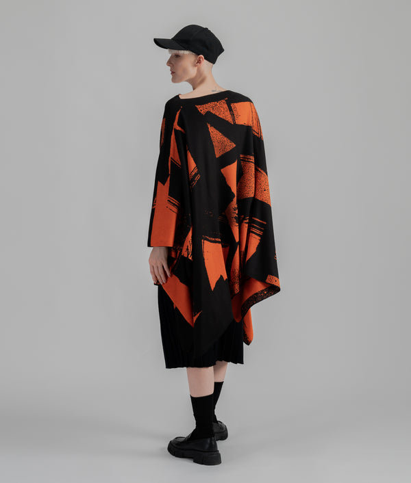Poncho Tangerina