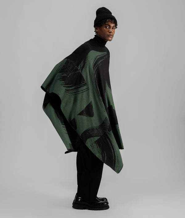 Poncho Verde Folha