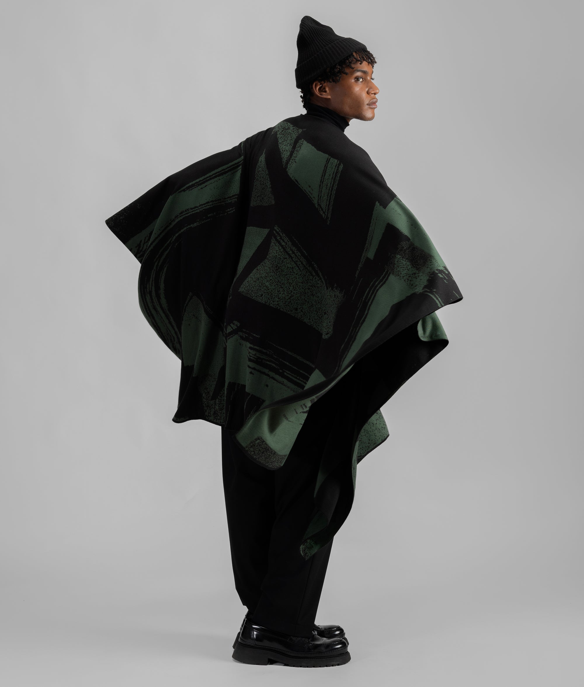 Poncho Verde Folha